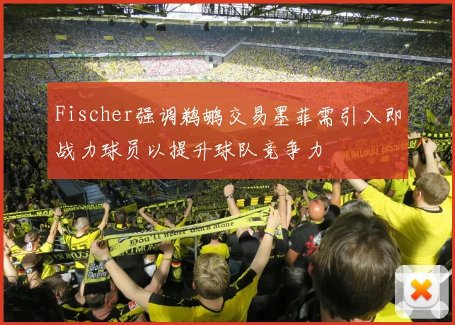Fischer强调鹈鹕交易墨菲需引入即战力球员以提升球队竞争力